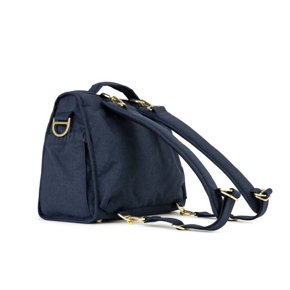 JUJUBE Ju Ju Be BFF INDIGO Gold CHROMATICS BFF Diaper Bag Backpack Handbag New - Picture 3 of 11